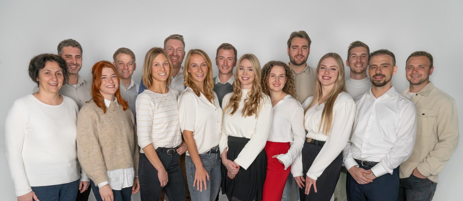 Team members collaborating